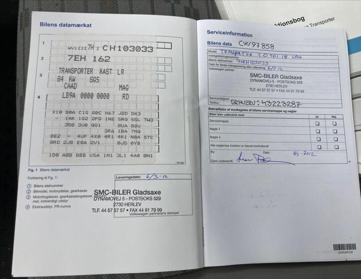 Volkswagen Transporter Ostatní 2,0 l 84 kw