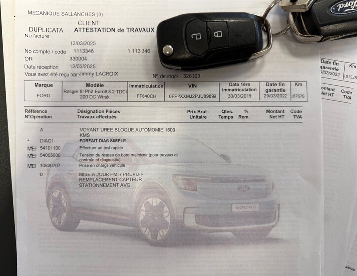 Ford Ranger Pick-up 3,2 l 147 kw