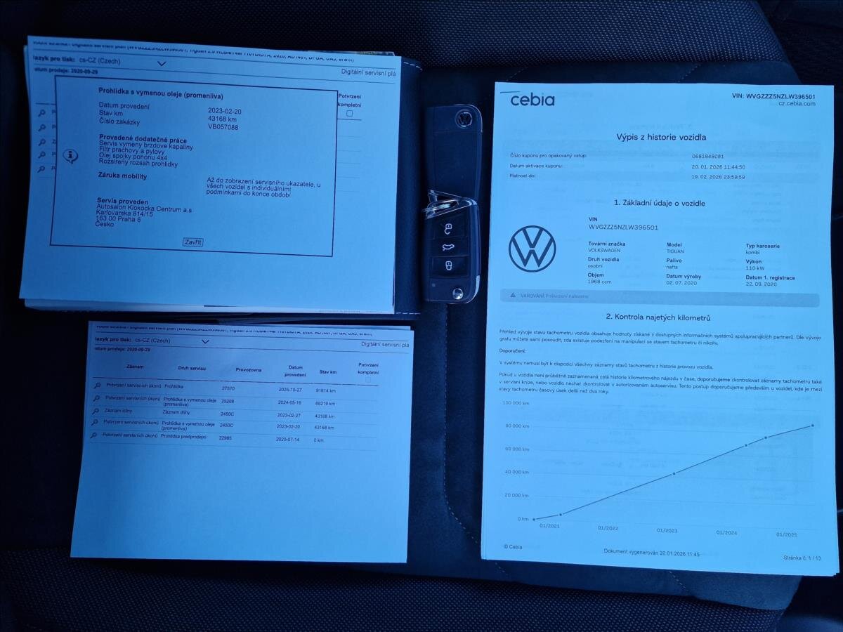 Volkswagen Tiguan SUV 2,0 l 110 kw