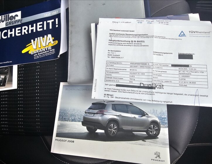 Peugeot 2008 Kombi 1,6 l 88 kw