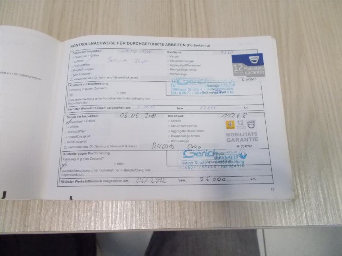 Dacia Logan Kombi 1,6 l 64 kw