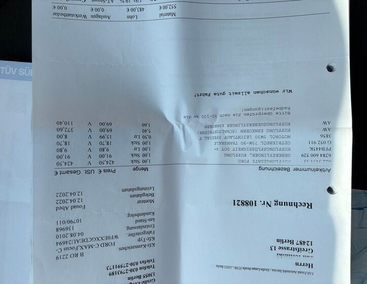 Ford C-MAX Kombi 1,8 l 92 kw