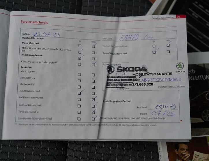 Škoda Superb Sedan 1,8 l 118 kw