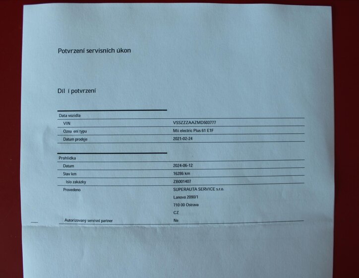 Seat Mii Hatchback 0,0 61 kw