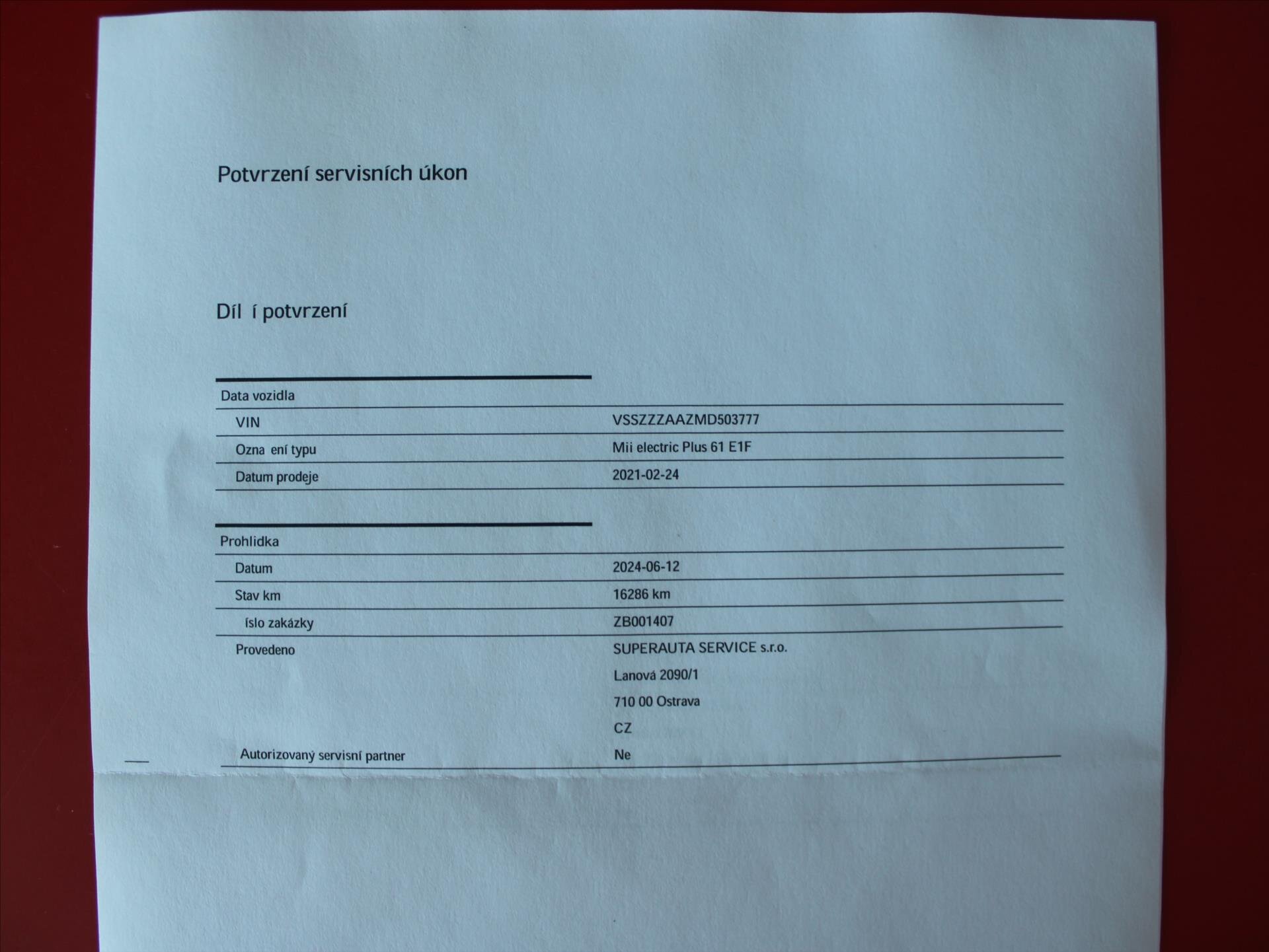 Seat Mii Hatchback 0,0 61 kw