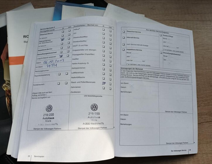 Volkswagen Touran MPV 1,2 l 77 kw