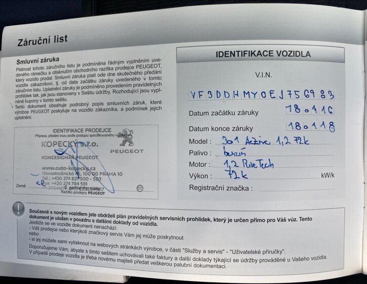 Peugeot 301 Sedan 1,2 l 53 kw