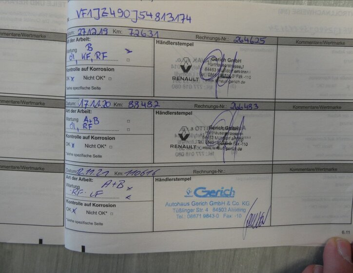 Renault Scénic MPV 1,5 l 81 kw