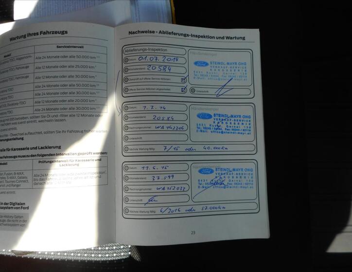 Ford S-MAX MPV 2,0 l 103 kw