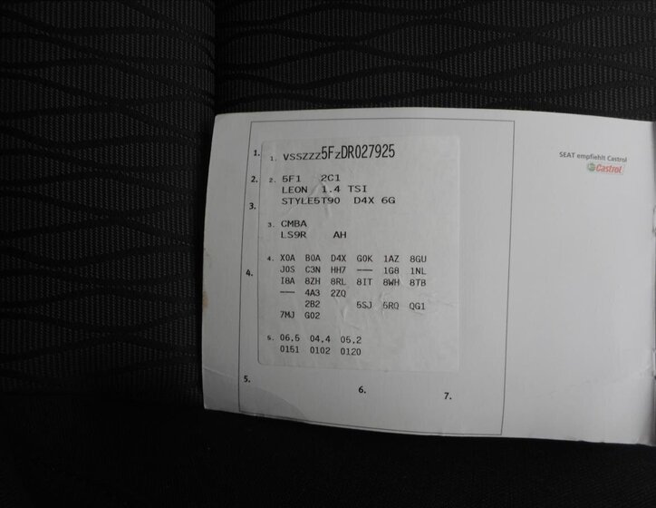 Seat Leon Hatchback 1,4 l 90 kw