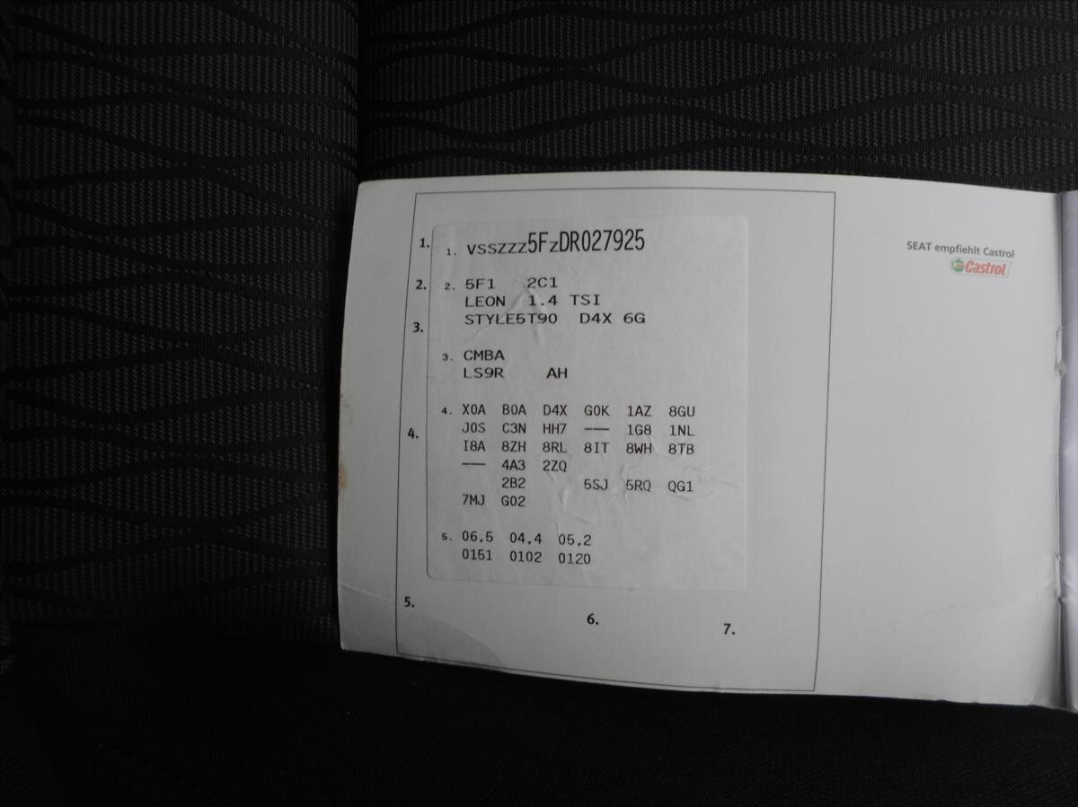 Seat Leon Hatchback 1,4 l 90 kw