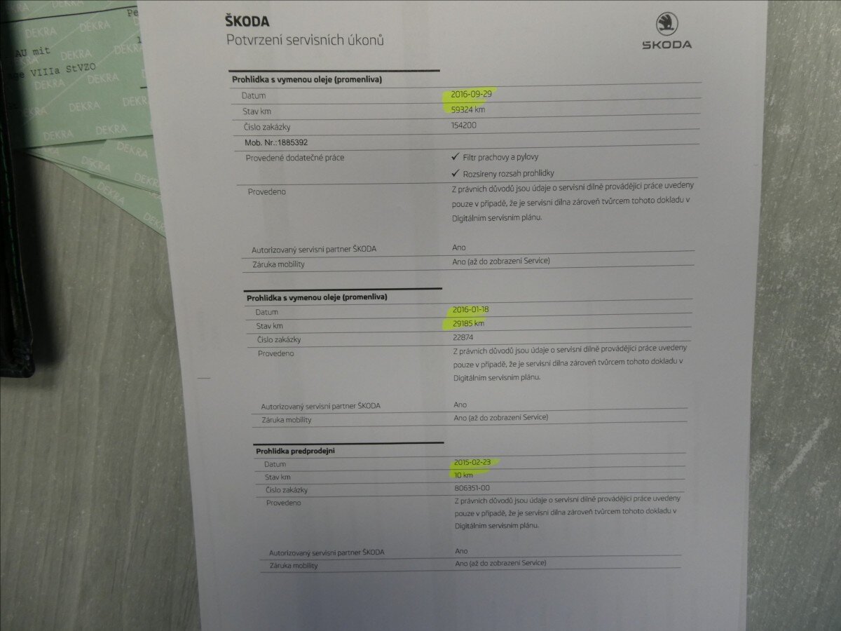 Škoda Octavia Kombi 1,6 l 77 kw