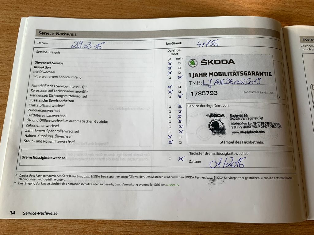 Škoda Octavia Kombi 2,0 l 110 kw