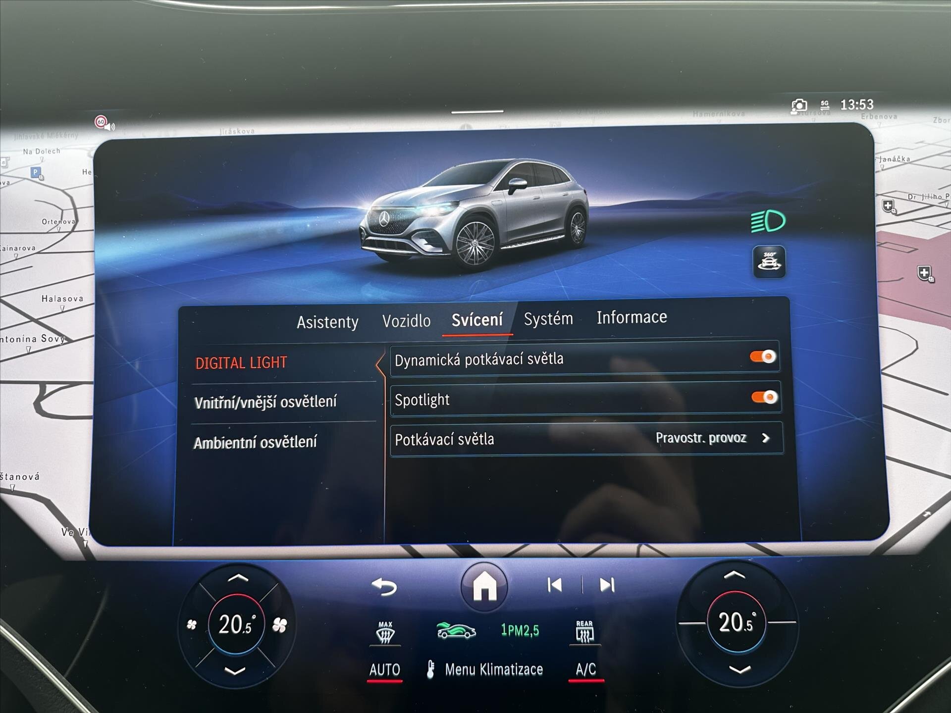 Mercedes-Benz EQE SUV / Terénní 0,0 300 kw