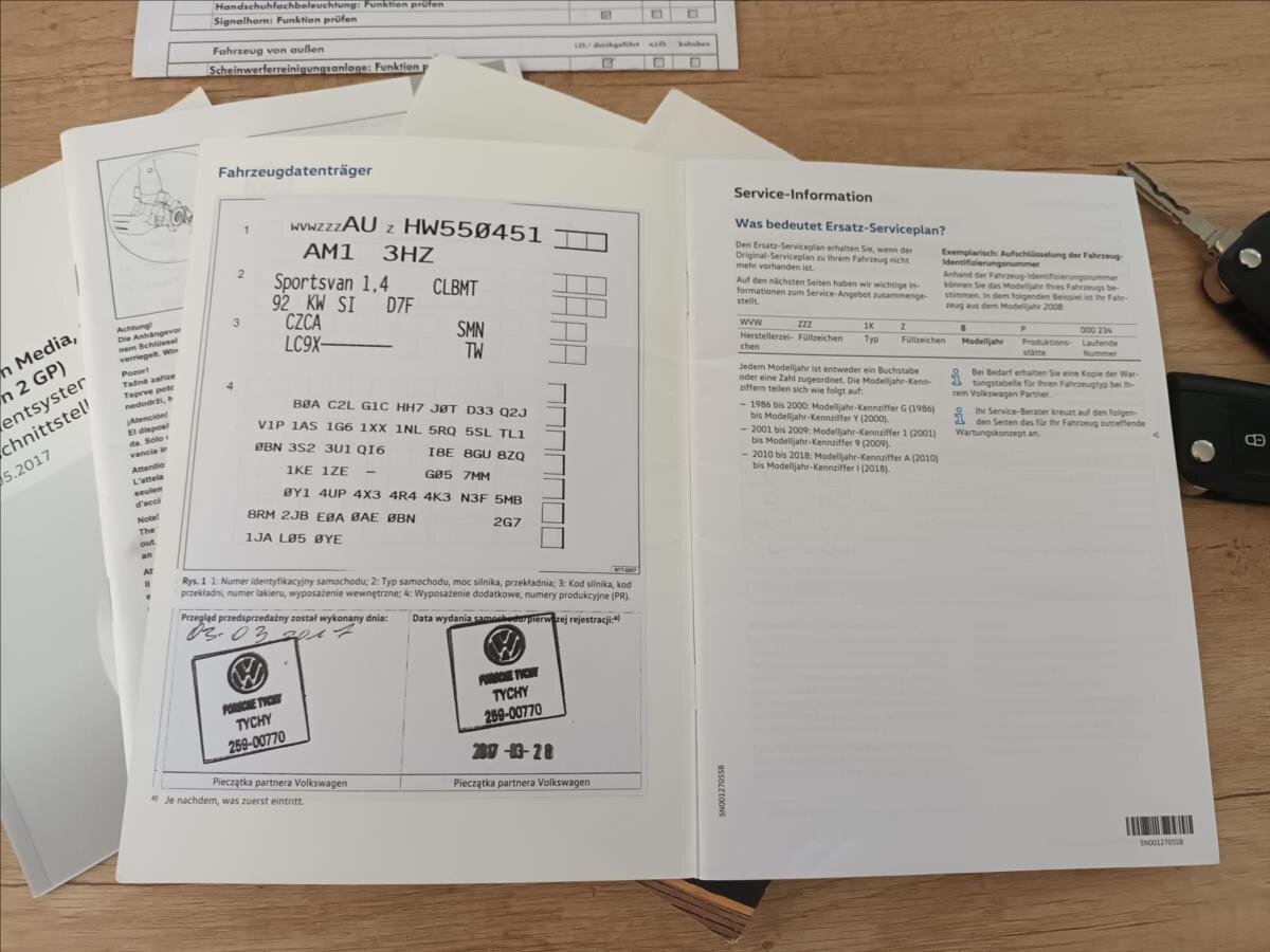 Volkswagen Golf Sportsvan MPV 1,4 l 92 kw