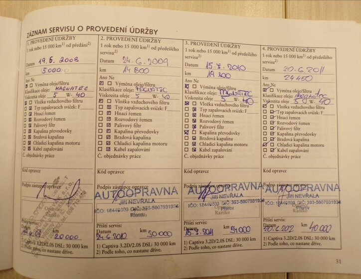 Chevrolet Aveo Sedan 1,2 l 53 kw