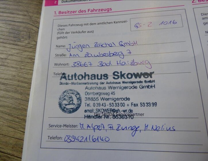 Škoda Octavia Kombi 2,0 l 103 kw