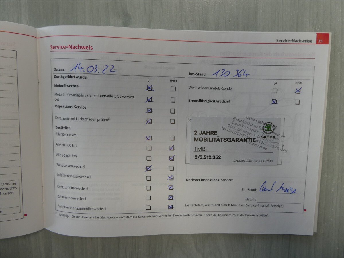 Škoda Octavia Kombi 1,4 l 90 kw