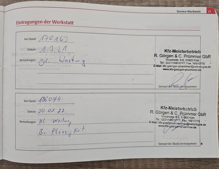 Škoda Octavia Kombi 2,0 l 103 kw