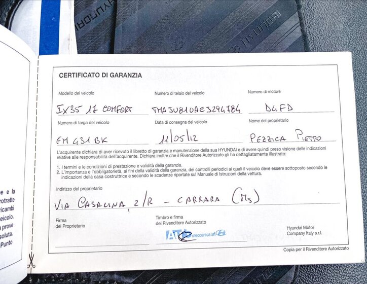 Hyundai ix35 SUV 1,7 l 85 kw