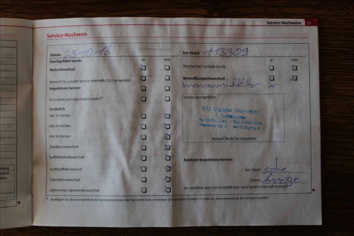 Škoda Superb Kombi 2,0 l 125 kw