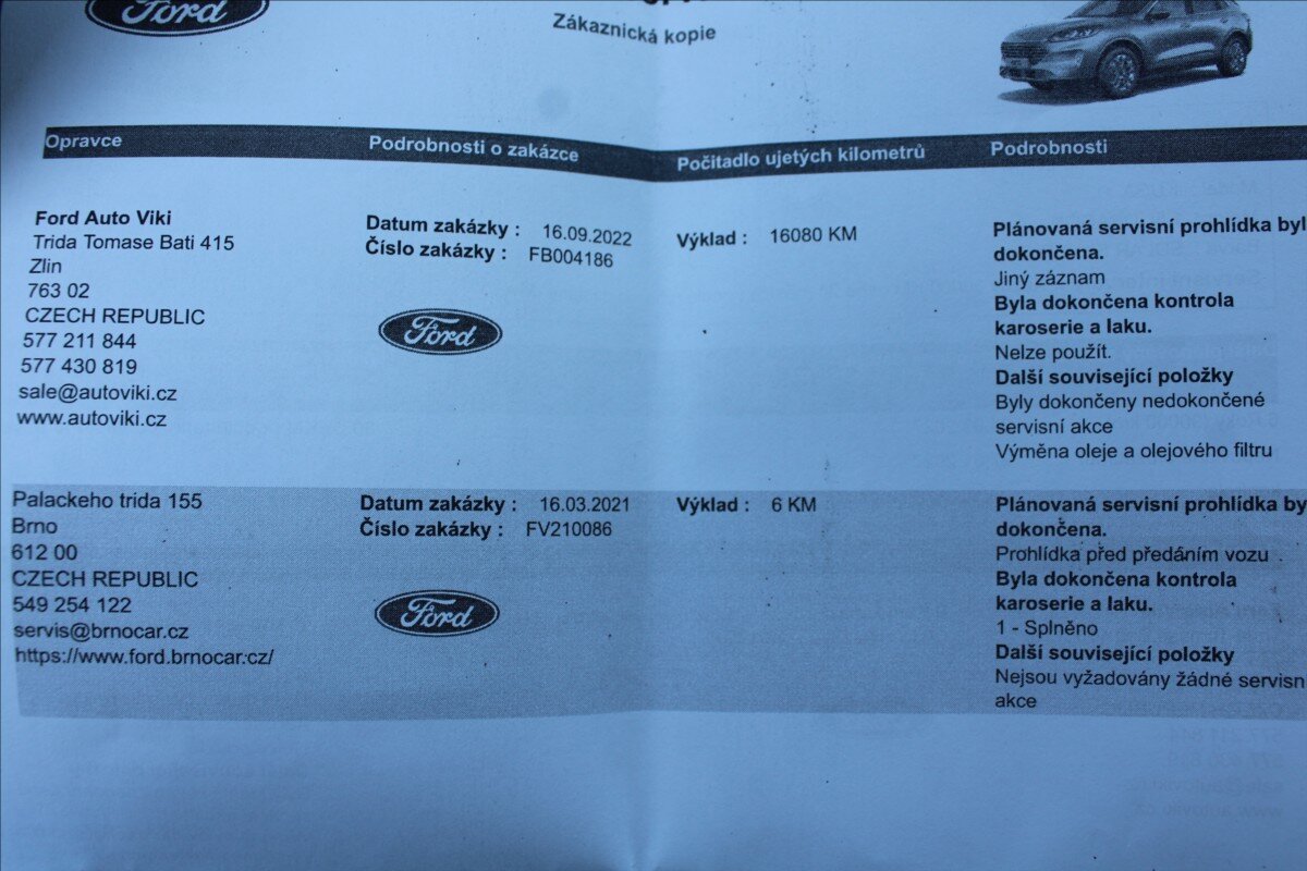 Ford Kuga SUV / Terénní 1,5 l 110 kw