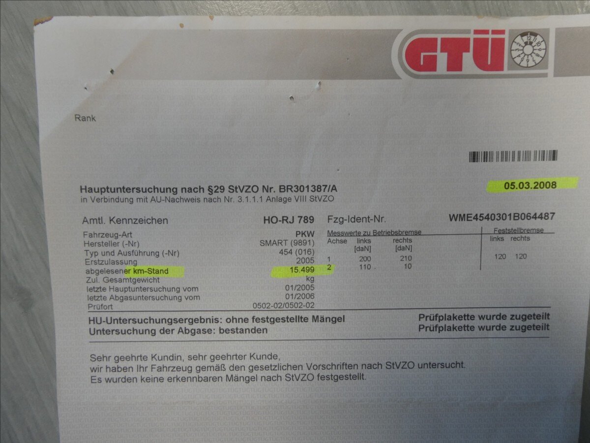 Smart Forfour Hatchback 1,1 l 55 kw