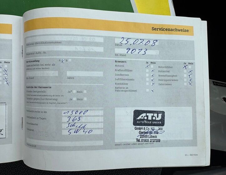 Smart Fortwo Kupé 698,0 45 kw