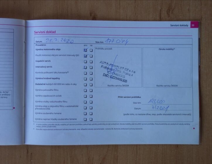 Škoda Octavia Kombi 1,6 l 77 kw