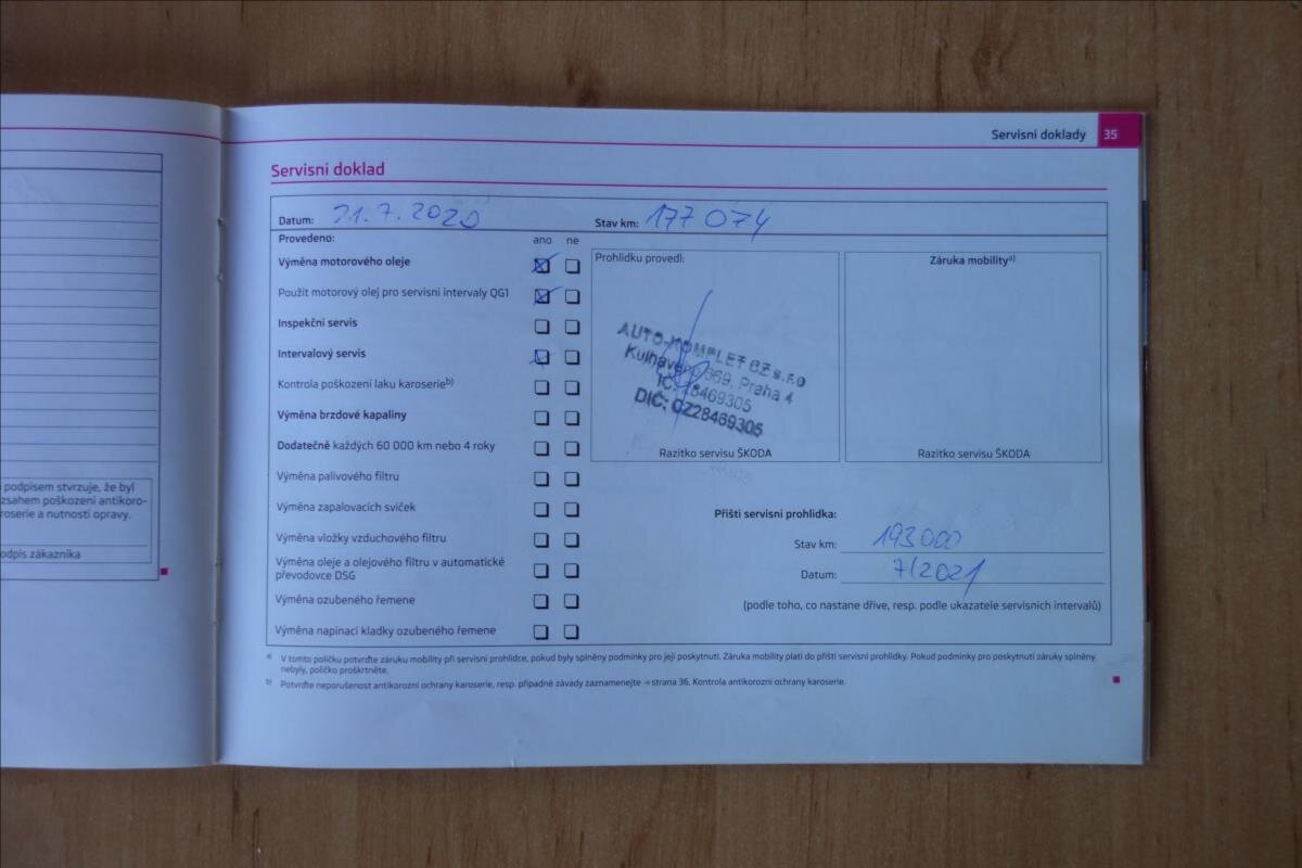 Škoda Octavia Kombi 1,6 l 77 kw