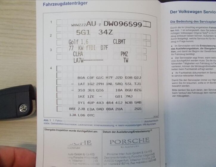 Volkswagen Golf Hatchback 1,6 l 77 kw