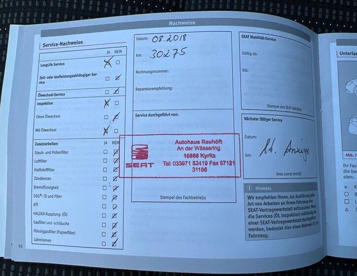 Seat Alhambra MPV 1,4 l 110 kw