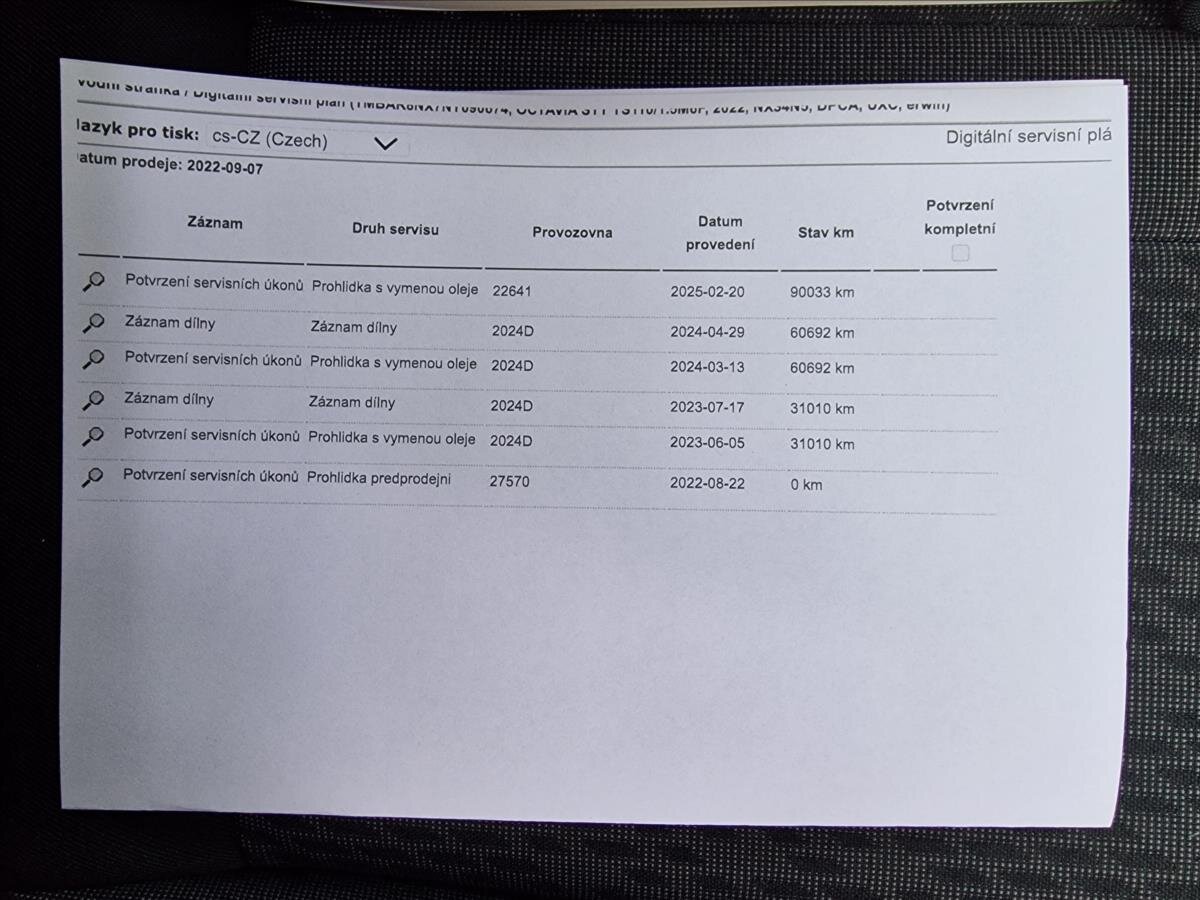 Škoda Octavia Liftback 1,5 l 110 kw