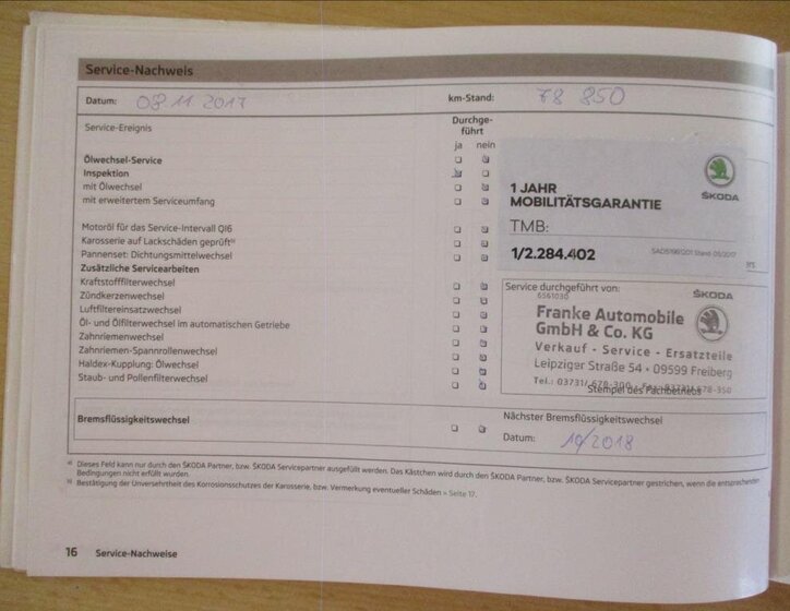 Škoda Rapid Hatchback 1,4 l 90 kw