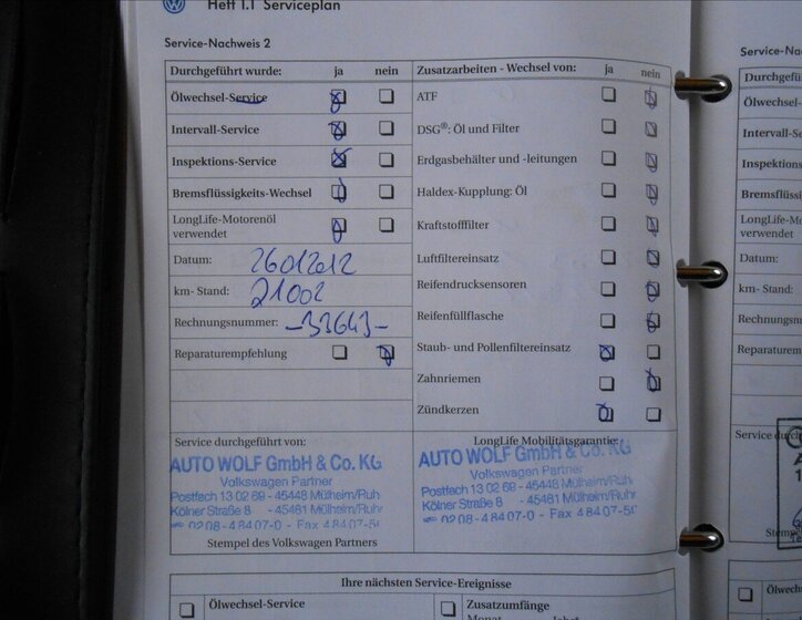 Volkswagen EOS Kabriolet 1,4 l 90 kw