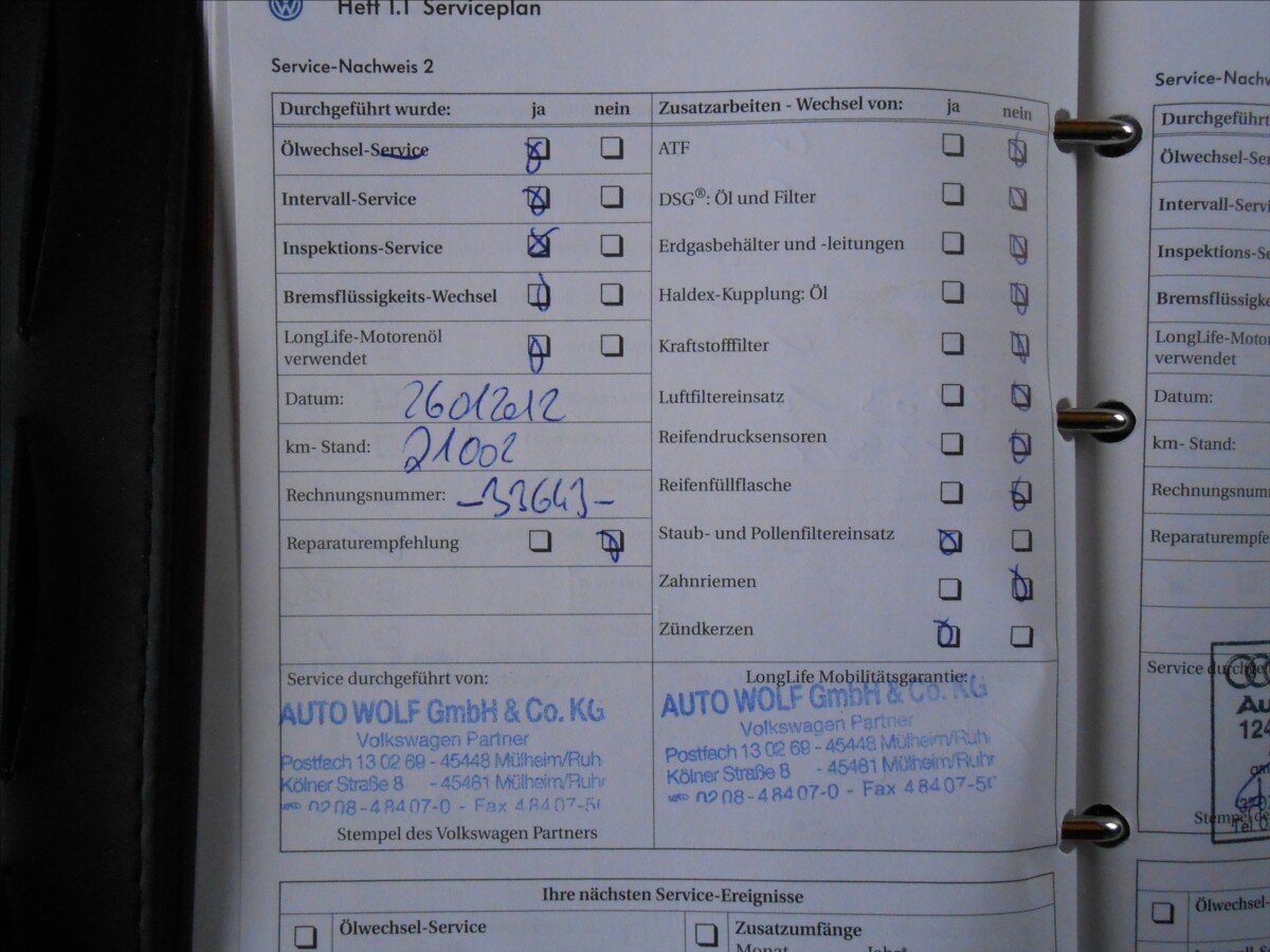 Volkswagen EOS Kabriolet 1,4 l 90 kw