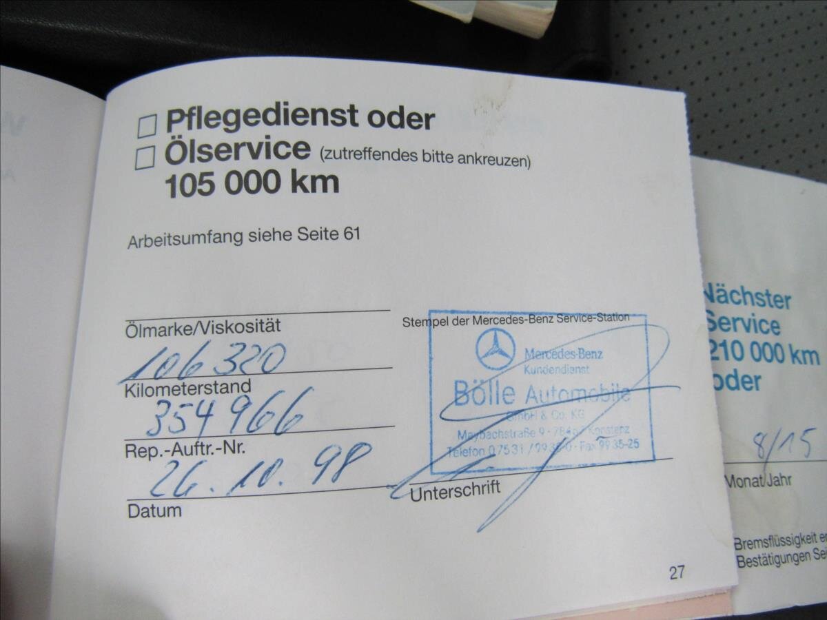 Mercedes-Benz SL Kabriolet 3,2 l 170 kw