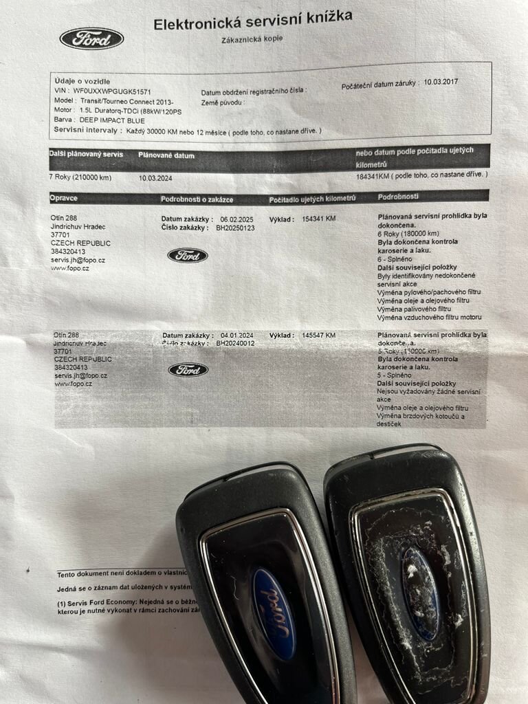 Ford Tourneo Connect MPV 1,5 l 88 kw