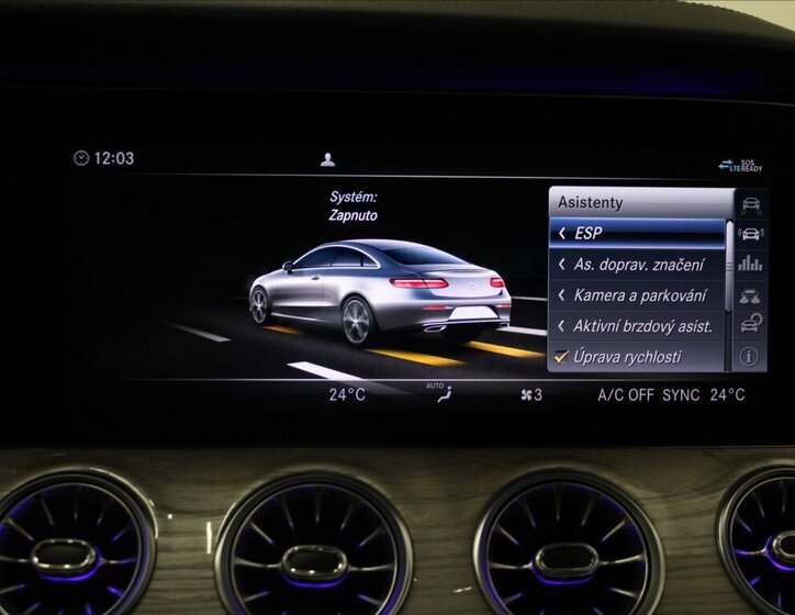 Mercedes-Benz Třídy E Kupé 2,0 l 143 kw