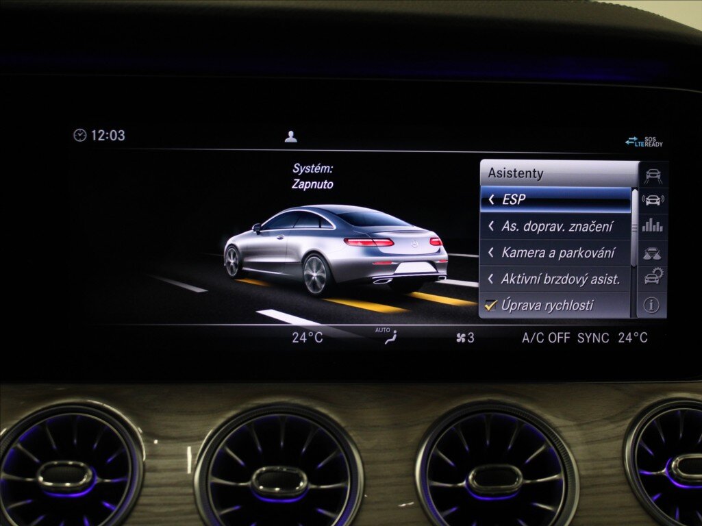 Mercedes-Benz Třídy E Kupé 2,0 l 143 kw