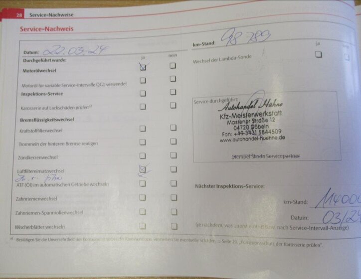 Škoda Fabia Kombi 1,2 l 77 kw