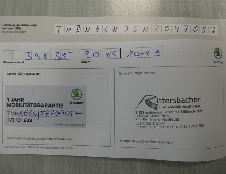 Škoda Fabia Hatchback 1,2 l 81 kw