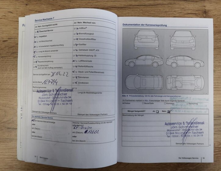 Volkswagen Passat Kombi 2,0 l 103 kw