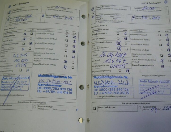 Volkswagen Touran MPV 1,9 l 77 kw