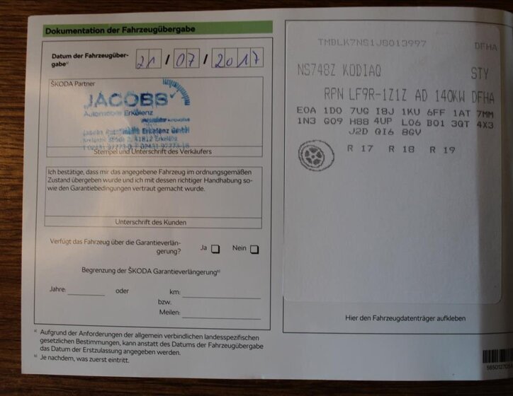 Škoda Kodiaq SUV 2,0 l 140 kw