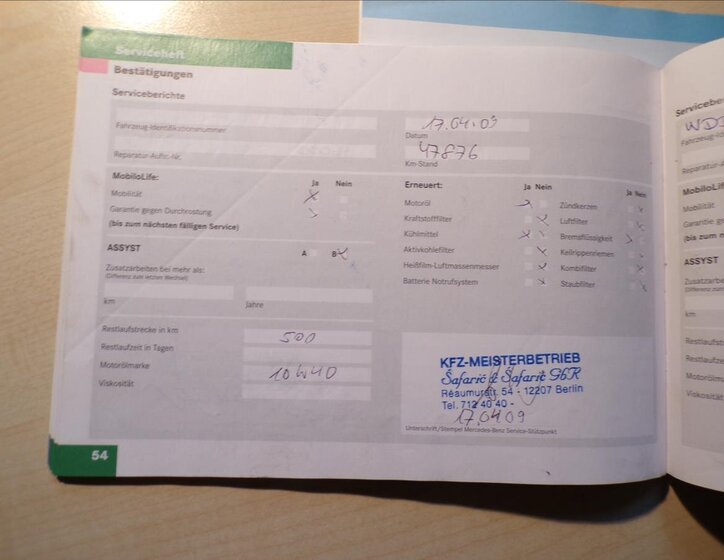 Mercedes-Benz Třídy A Kombi 1,6 l 75 kw