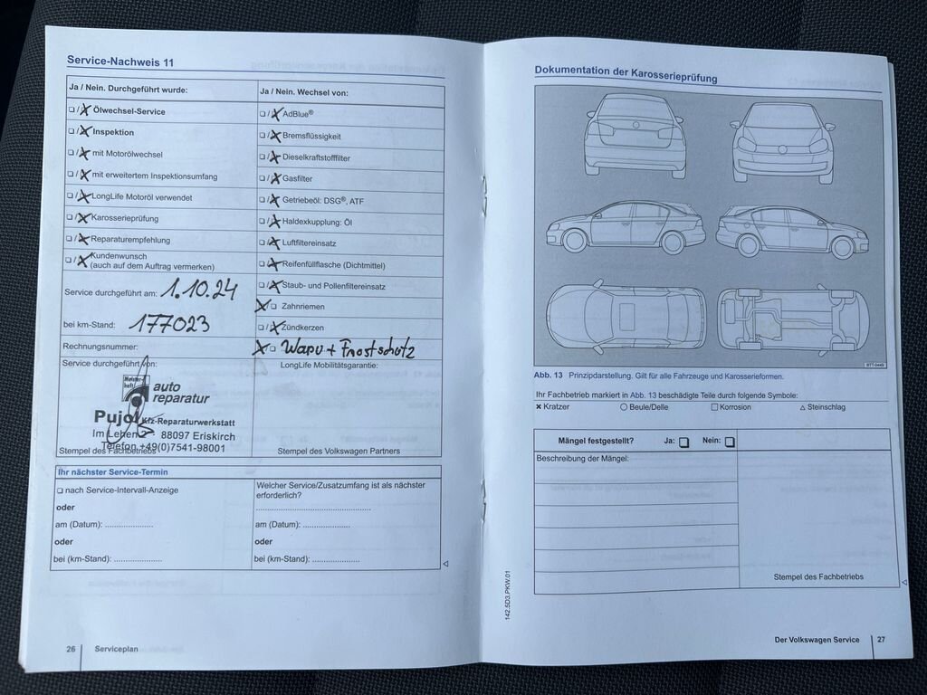 Volkswagen Touran MPV 1,6 l 77 kw