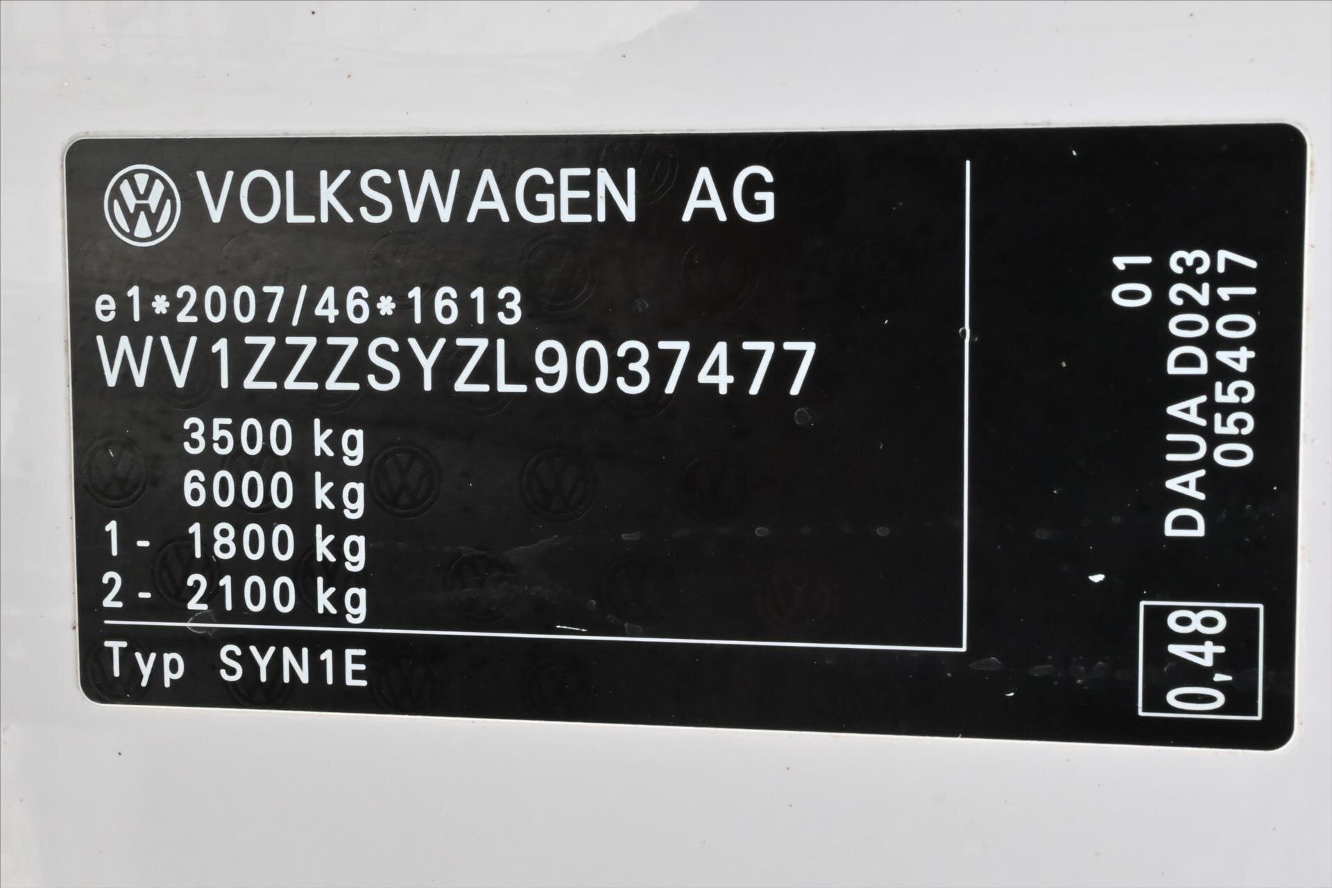 Volkswagen Crafter Skříň 2,0 l 103 kw