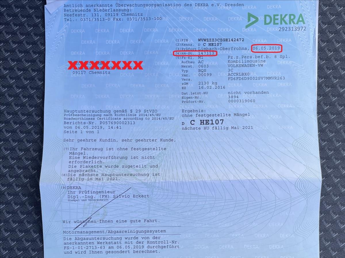 Volkswagen Passat Kombi 2,0 l 110 kw