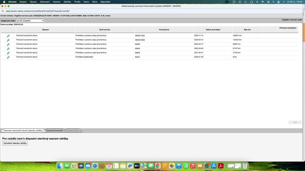 Seat Arona MPV 1,6 l 70 kw